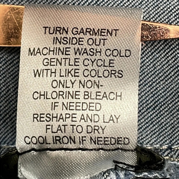 Coco + Carmen OMG Pull On Skinny Ankle Crossover Fringe Hem Jeans S - Picture 14 of 16